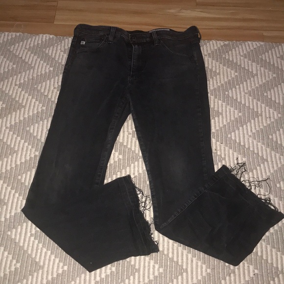 AG JEANS JODI CROP BLACK - Picture 2 of 3